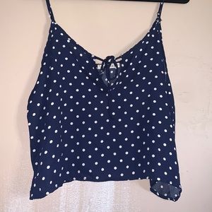 Polka dot tank top